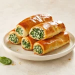 Ispanaklı Peynirli Mini Rulo Börek – 500 g-2 (1)