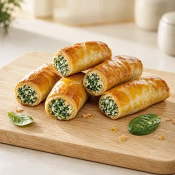 Ispanaklı Peynirli Mini Rulo Börek – 500 g